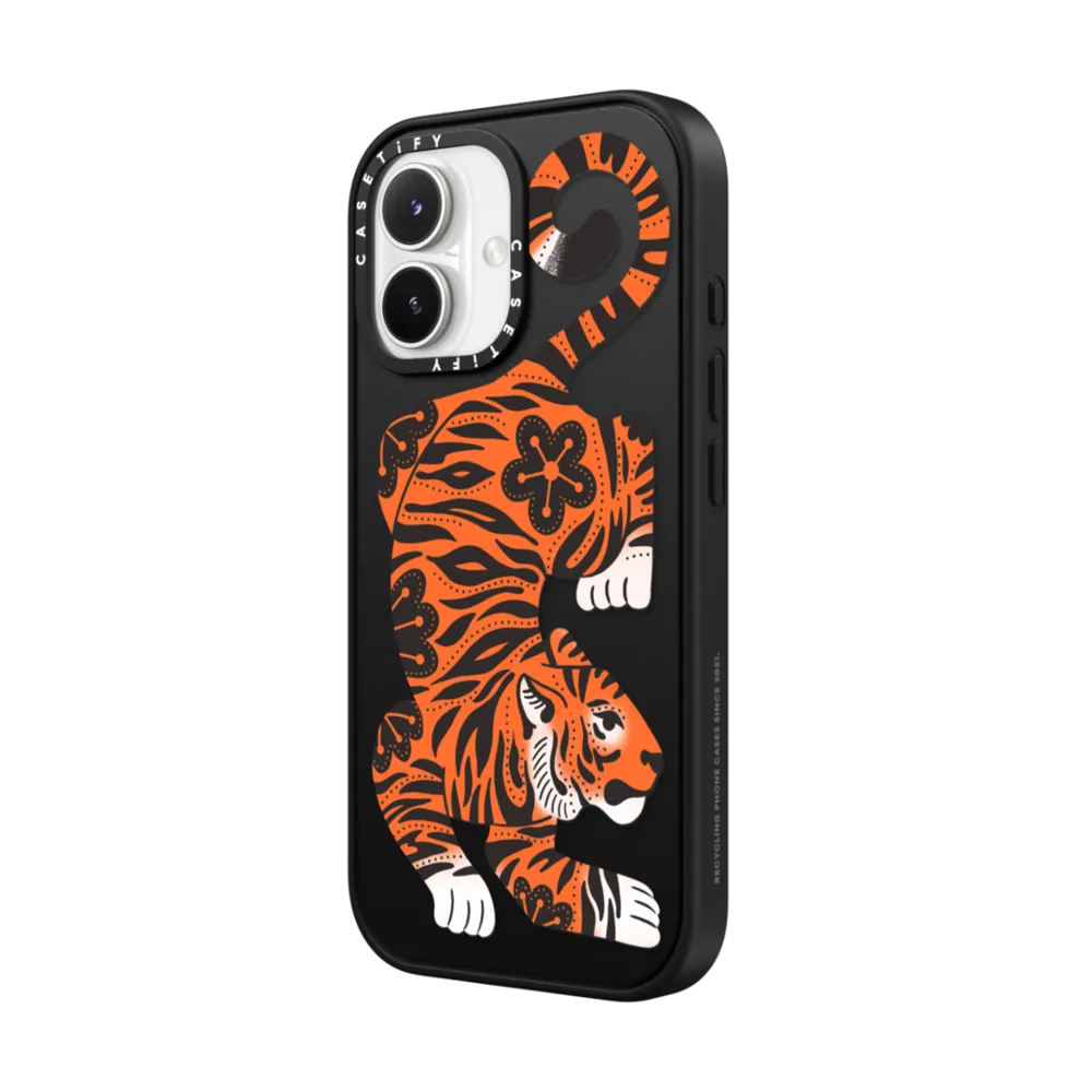Impact iPhone 13 Case MagSafe Compatible - Fierce Tiger