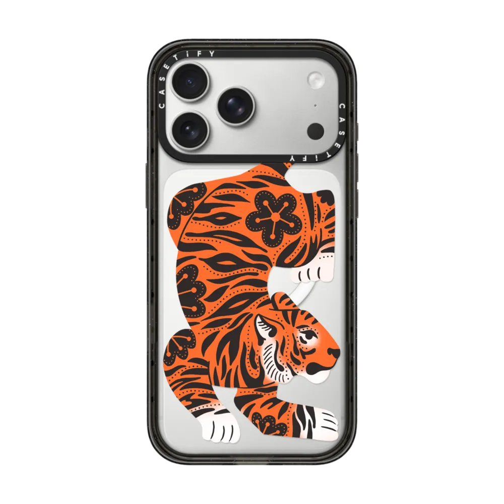Impact iPhone 17 Pro Max Case MagSafe Compatible - Fierce Tiger