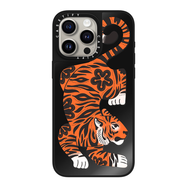 Jess Miller Draws x CASETiFY iPhone 15 Pro Max Case Summer,Floral Black on Black ミラーケース MagSafe対応 Fierce Tiger Back to School Jess Miller Draws x CASETiFY iPhone 15 Pro Max Case Summer,Floral Black on Black ミラーケース MagSafe対応 Fierce Tiger Back to School
