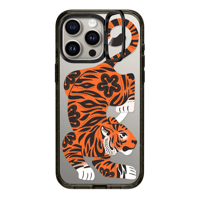 Jess Miller Draws x CASETiFY iPhone 15 Pro Max Case Summer,Floral Black インパクトリングスタンドケース MagSafe対応 Fierce Tiger Back to School Jess Miller Draws x CASETiFY iPhone 15 Pro Max Case Summer,Floral Black インパクトリングスタンドケース MagSafe対応 Fierce Tiger Back to School