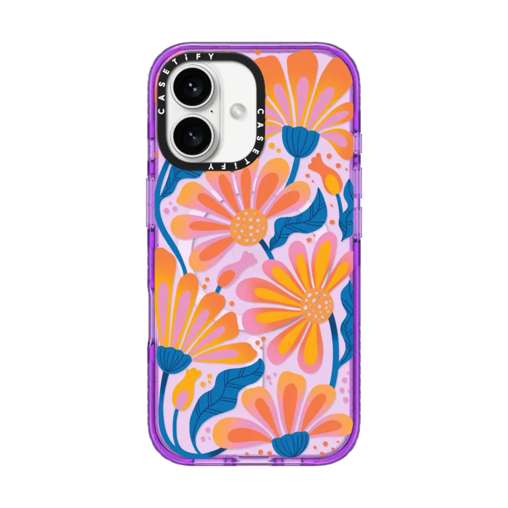 Impact iPhone 16 Case MagSafe Compatible - Lazy Daisy