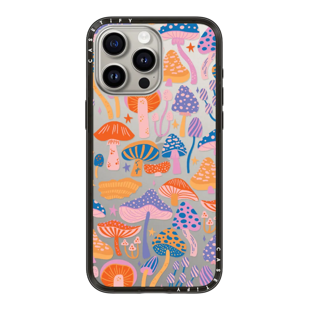 Impact iPhone 15 Pro Max Case MagSafe Compatible - Magic Mushrooms
