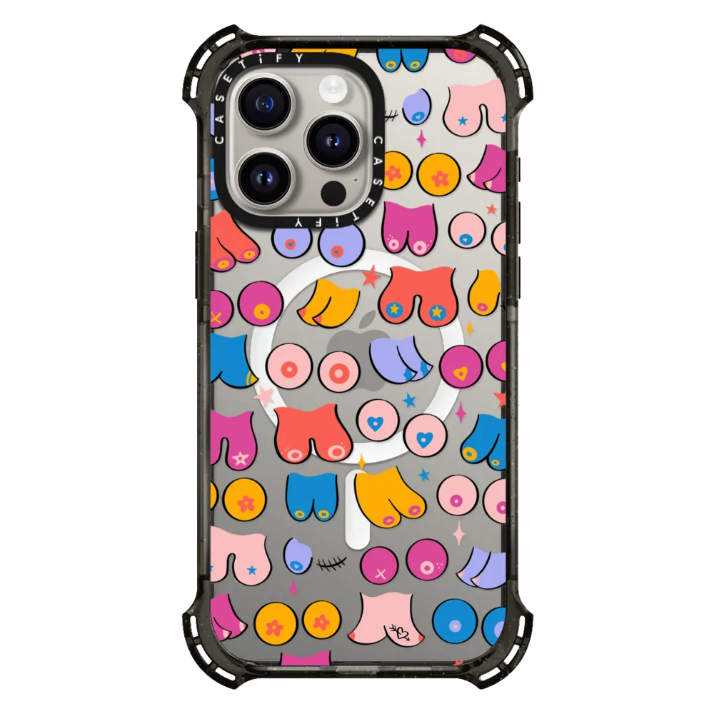 Bounce iPhone 15 Pro Max Case MagSafe Compatible - Boobs