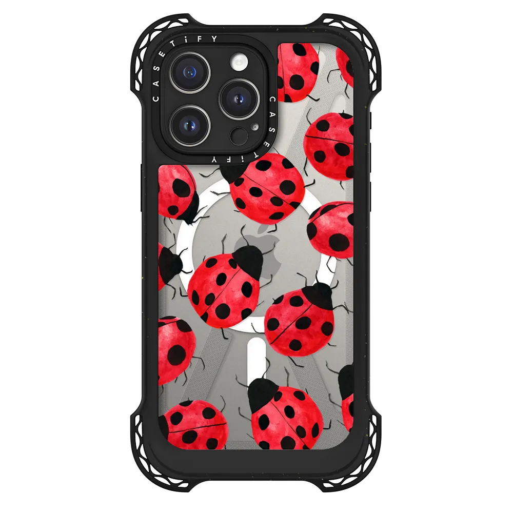 Cute Ladybug - Watercolor Ladybugs Red Black – CASETiFY(ID)