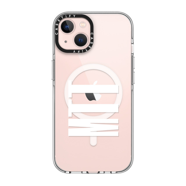 CASETiFY iPhone 13 ケース クリア クリア ケース MagSafe対応 Custom Case - mtt CASETiFY iPhone 13 ケース クリア クリア ケース MagSafe対応 Custom Case - mtt