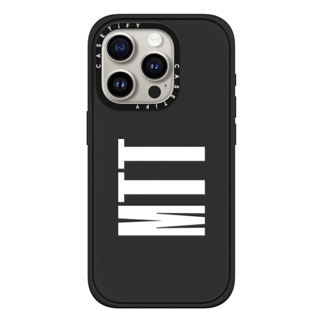 CASETiFY iPhone 15 Pro Case Matte Black Impact Case MagSafe Compatible Custom Case - mtt CASETiFY iPhone 15 Pro Case Matte Black Impact Case MagSafe Compatible Custom Case - mtt