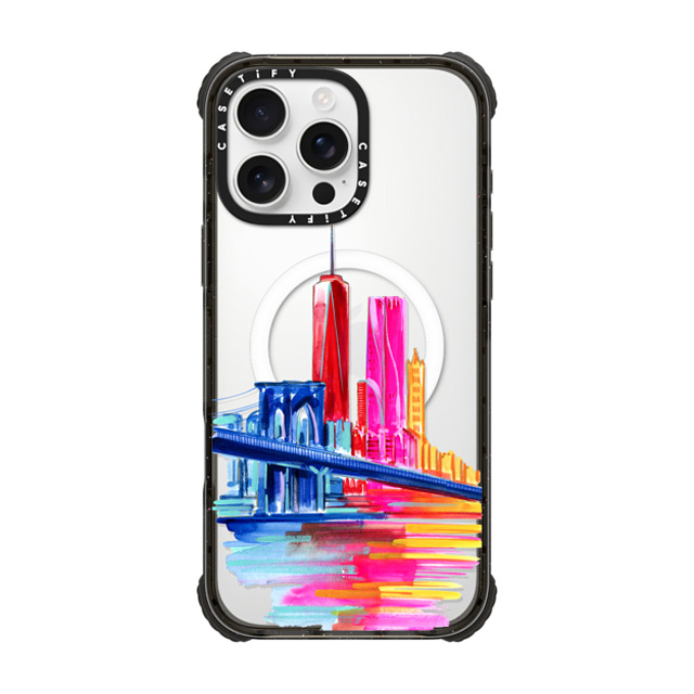 Travel Write Draw x CASETiFY iPhone 16 Pro Max ケース Travel ブラック ウルトラ インパクトケース MagSafe 対応 New York State of Mind Father's Day Travel Write Draw x CASETiFY iPhone 16 Pro Max ケース Travel ブラック ウルトラ インパクトケース MagSafe 対応 New York State of Mind Father's Day
