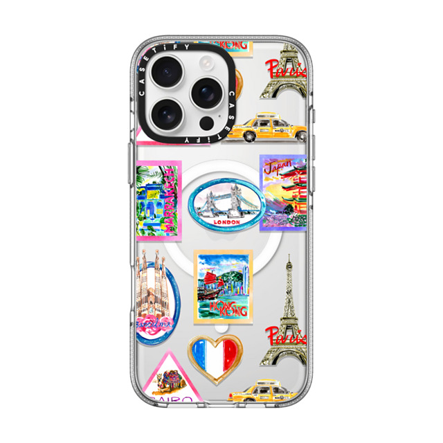 Travel Write Draw x CASETiFY iPhone 16 Pro Max Case Sticker,Travel クリア クリア ケース MagSafe対応 Vintage Luggage Stickers Father's Day Travel Write Draw x CASETiFY iPhone 16 Pro Max Case Sticker,Travel クリア クリア ケース MagSafe対応 Vintage Luggage Stickers Father's Day