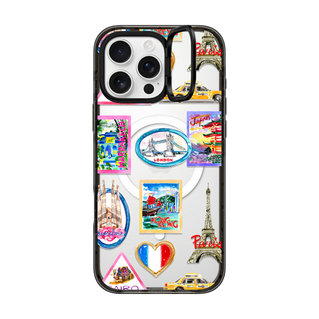 Travel Write Draw x CASETiFY iPhone 16 Pro Max Case Sticker,Travel Black インパクトリングスタンドケース MagSafe対応 Vintage Luggage Stickers Father's Day Travel Write Draw x CASETiFY iPhone 16 Pro Max Case Sticker,Travel Black インパクトリングスタンドケース MagSafe対応 Vintage Luggage Stickers Father's Day