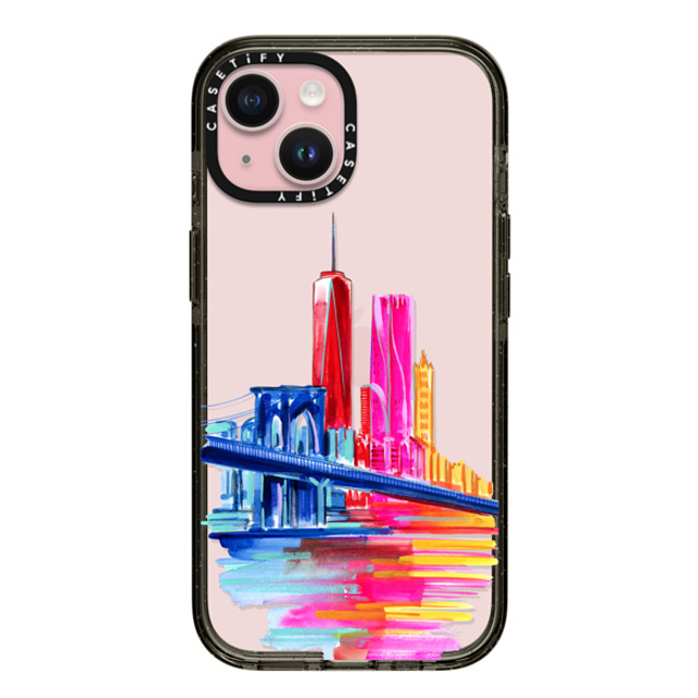 Travel Write Draw x CASETiFY iPhone 15 Case Travel Black インパクトケース New York State of Mind Mother's Day Travel Write Draw x CASETiFY iPhone 15 Case Travel Black インパクトケース New York State of Mind Mother's Day