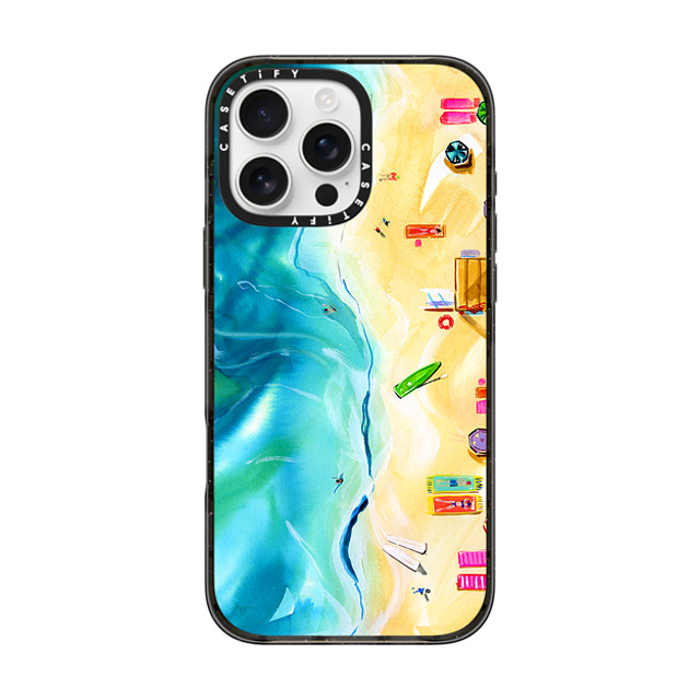 Travel Write Draw x CASETiFY iPhone 16 Pro Max ケース Nature,Fine Art ブラック インパクトケース Meet Me In Santa Monica Back to School Travel Write Draw x CASETiFY iPhone 16 Pro Max ケース Nature,Fine Art ブラック インパクトケース Meet Me In Santa Monica Back to School