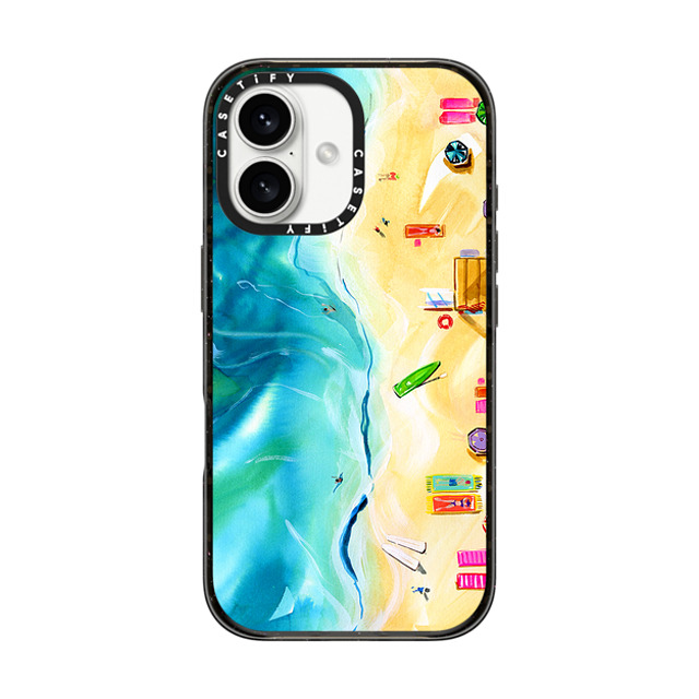 Travel Write Draw x CASETiFY iPhone 16 ケース Nature,Fine Art ブラック インパクトケース Meet Me In Santa Monica Back to School Travel Write Draw x CASETiFY iPhone 16 ケース Nature,Fine Art ブラック インパクトケース Meet Me In Santa Monica Back to School