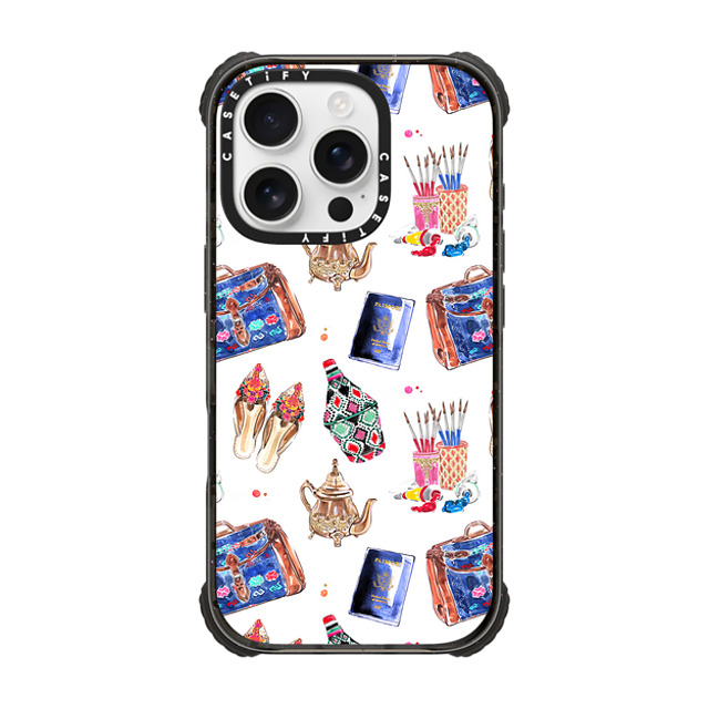 Travel Write Draw x CASETiFY iPhone 16 Pro ケース Sticker,Travel ブラック ウルトラ インパクトケース MagSafe 対応 Marrakech Medina Icons Back to School Travel Write Draw x CASETiFY iPhone 16 Pro ケース Sticker,Travel ブラック ウルトラ インパクトケース MagSafe 対応 Marrakech Medina Icons Back to School