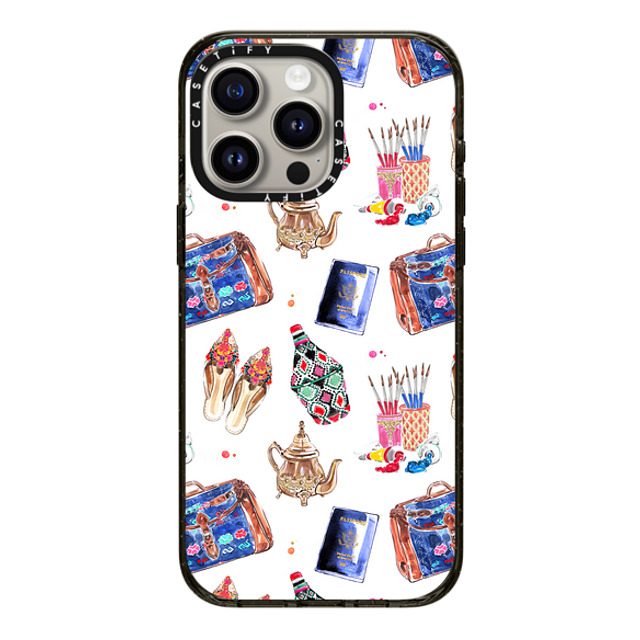 Travel Write Draw x CASETiFY iPhone 15 Pro Max ケース Sticker,Travel ブラック インパクトケース MagSafe対応 Marrakech Medina Icons Back to School Travel Write Draw x CASETiFY iPhone 15 Pro Max ケース Sticker,Travel ブラック インパクトケース MagSafe対応 Marrakech Medina Icons Back to School