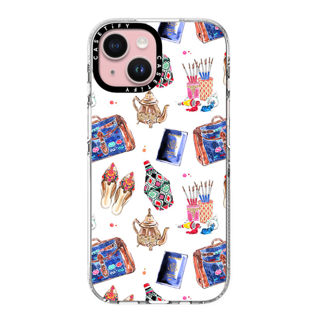 Travel Write Draw x CASETiFY iPhone 15 ケース Sticker,Travel クリア クリア ケース MagSafe対応 Marrakech Medina Icons Back to School Travel Write Draw x CASETiFY iPhone 15 ケース Sticker,Travel クリア クリア ケース MagSafe対応 Marrakech Medina Icons Back to School