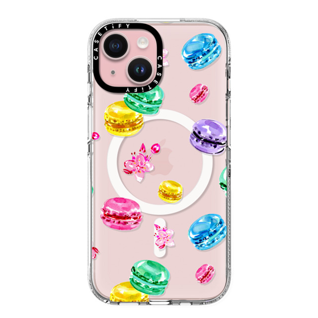 Travel Write Draw x CASETiFY iPhone 15 Case Sticker,Food クリア クリア ケース MagSafe対応 Macarons in Paris Back to School Travel Write Draw x CASETiFY iPhone 15 Case Sticker,Food クリア クリア ケース MagSafe対応 Macarons in Paris Back to School