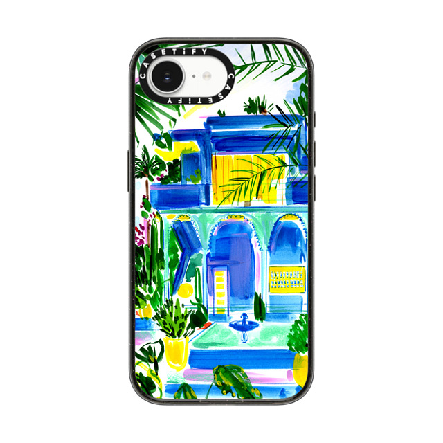 Travel Write Draw x CASETiFY iPhone 16e Case Travel,Fine Art Black Impact Case MagSafe Compatible Yves' Garden Marrakech Back to School Travel Write Draw x CASETiFY iPhone 16e Case Travel,Fine Art Black Impact Case MagSafe Compatible Yves' Garden Marrakech Back to School