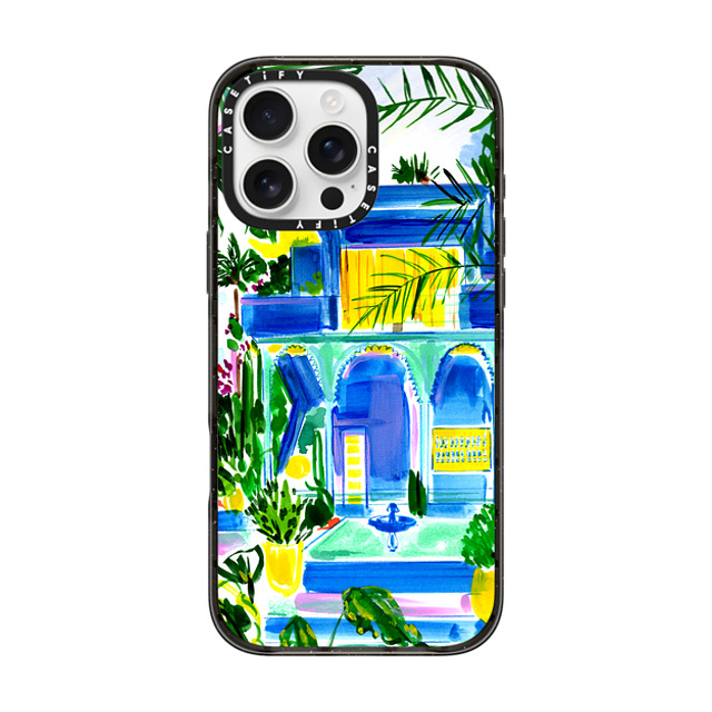 Travel Write Draw x CASETiFY iPhone 16 Pro Max Case Travel,Fine Art Black Impact Case MagSafe Compatible Yves' Garden Marrakech Back to School Travel Write Draw x CASETiFY iPhone 16 Pro Max Case Travel,Fine Art Black Impact Case MagSafe Compatible Yves' Garden Marrakech Back to School