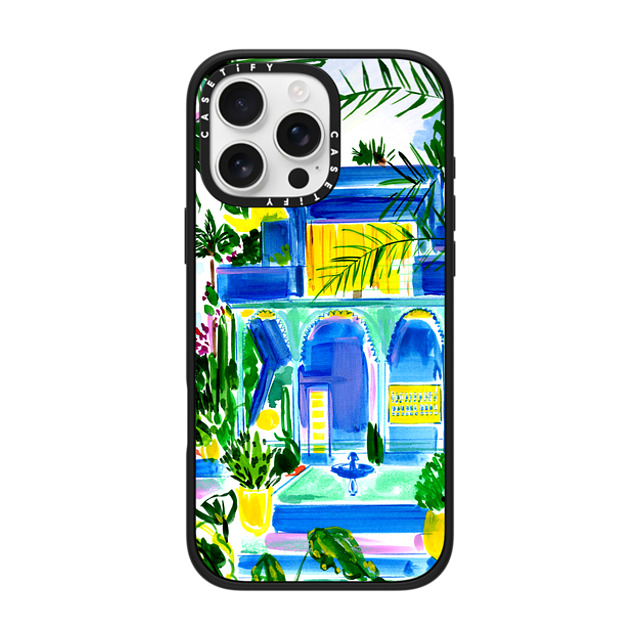 Travel Write Draw x CASETiFY iPhone 16 Pro Max Case Travel,Fine Art Matte Black Impact Case MagSafe Compatible Yves' Garden Marrakech Back to School Travel Write Draw x CASETiFY iPhone 16 Pro Max Case Travel,Fine Art Matte Black Impact Case MagSafe Compatible Yves' Garden Marrakech Back to School
