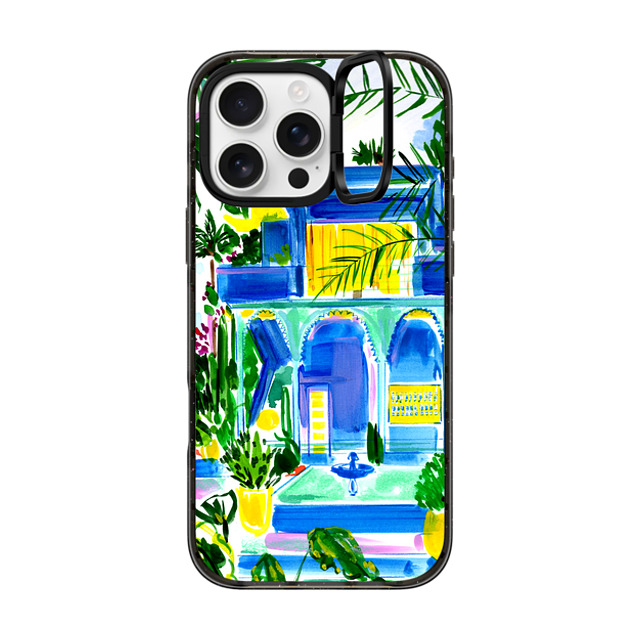 Travel Write Draw x CASETiFY iPhone 16 Pro Max Case Travel,Fine Art Black インパクトリングスタンドケース MagSafe対応 Yves' Garden Marrakech Mother's Day Travel Write Draw x CASETiFY iPhone 16 Pro Max Case Travel,Fine Art Black インパクトリングスタンドケース MagSafe対応 Yves' Garden Marrakech Mother's Day