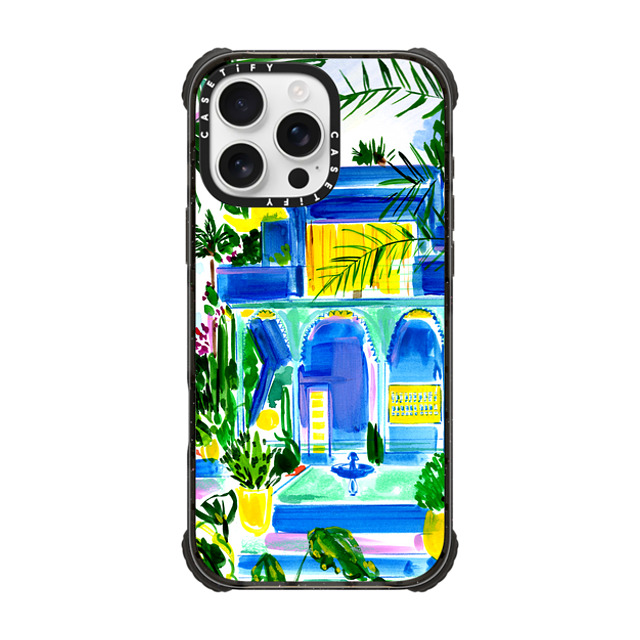 Travel Write Draw x CASETiFY iPhone 16 Pro Max Case Travel,Fine Art Black ウルトラ インパクトケース MagSafe 対応 Yves' Garden Marrakech Back to School Travel Write Draw x CASETiFY iPhone 16 Pro Max Case Travel,Fine Art Black ウルトラ インパクトケース MagSafe 対応 Yves' Garden Marrakech Back to School