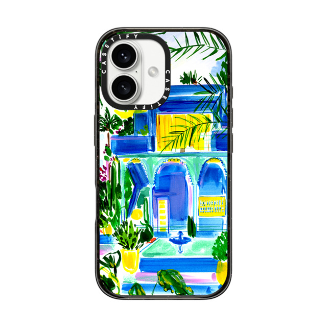 Travel Write Draw x CASETiFY iPhone 16 Case Travel,Fine Art Black Impact Case MagSafe Compatible Yves' Garden Marrakech Back to School Travel Write Draw x CASETiFY iPhone 16 Case Travel,Fine Art Black Impact Case MagSafe Compatible Yves' Garden Marrakech Back to School