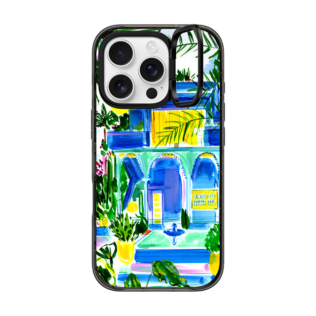 Travel Write Draw x CASETiFY iPhone 16 Pro Case Travel,Fine Art Black インパクトリングスタンドケース MagSafe対応 Yves' Garden Marrakech Mother's Day Travel Write Draw x CASETiFY iPhone 16 Pro Case Travel,Fine Art Black インパクトリングスタンドケース MagSafe対応 Yves' Garden Marrakech Mother's Day