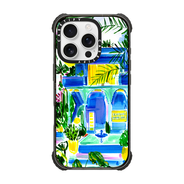 Travel Write Draw x CASETiFY iPhone 16 Pro Case Travel,Fine Art Black ウルトラ インパクトケース MagSafe 対応 Yves' Garden Marrakech Back to School Travel Write Draw x CASETiFY iPhone 16 Pro Case Travel,Fine Art Black ウルトラ インパクトケース MagSafe 対応 Yves' Garden Marrakech Back to School