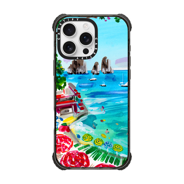 Travel Write Draw x CASETiFY iPhone 16 Pro Max ケース Travel,Fine Art ブラック ウルトラ インパクトケース MagSafe 対応 Take Me to Capri Father's Day Travel Write Draw x CASETiFY iPhone 16 Pro Max ケース Travel,Fine Art ブラック ウルトラ インパクトケース MagSafe 対応 Take Me to Capri Father's Day