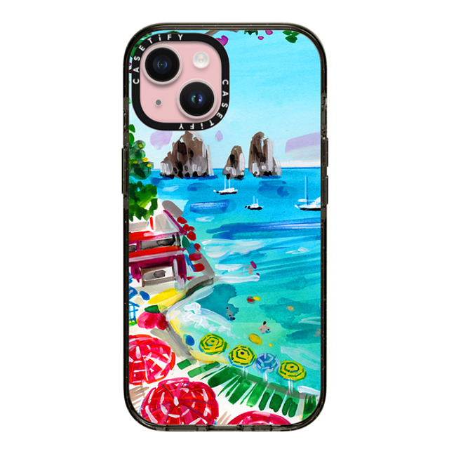 Travel Write Draw x CASETiFY iPhone 15 Case Travel,Fine Art Black Impact Case Take Me to Capri Mother's Day Travel Write Draw x CASETiFY iPhone 15 Case Travel,Fine Art Black Impact Case Take Me to Capri Mother's Day
