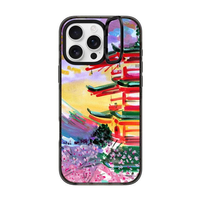 Travel Write Draw x CASETiFY iPhone 16 Pro Max Case Travel,Fine Art Black インパクトリングスタンドケース MagSafe対応 Mount Fuji at Dawn Mother's Day Travel Write Draw x CASETiFY iPhone 16 Pro Max Case Travel,Fine Art Black インパクトリングスタンドケース MagSafe対応 Mount Fuji at Dawn Mother's Day