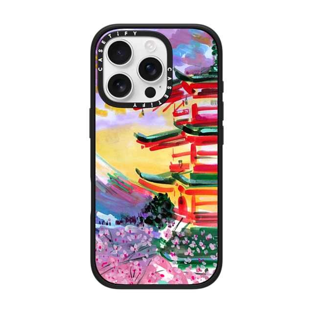Travel Write Draw x CASETiFY iPhone 16 Pro Case Travel,Fine Art Matte Black Impact Case MagSafe Compatible Mount Fuji at Dawn Father's Day Travel Write Draw x CASETiFY iPhone 16 Pro Case Travel,Fine Art Matte Black Impact Case MagSafe Compatible Mount Fuji at Dawn Father's Day