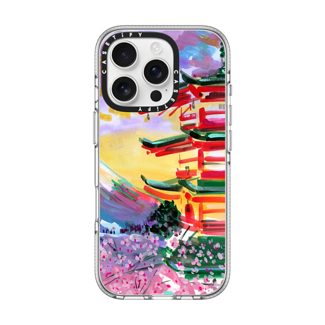 Travel Write Draw x CASETiFY iPhone 16 Pro Case Travel,Fine Art Clear Clear Case MagSafe Compatible Mount Fuji at Dawn Mother's Day Travel Write Draw x CASETiFY iPhone 16 Pro Case Travel,Fine Art Clear Clear Case MagSafe Compatible Mount Fuji at Dawn Mother's Day