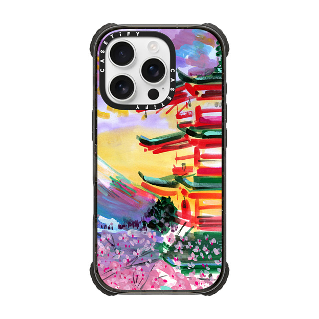 Travel Write Draw x CASETiFY iPhone 16 Pro Case Travel,Fine Art Black ウルトラ インパクトケース MagSafe 対応 Mount Fuji at Dawn Mother's Day Travel Write Draw x CASETiFY iPhone 16 Pro Case Travel,Fine Art Black ウルトラ インパクトケース MagSafe 対応 Mount Fuji at Dawn Mother's Day
