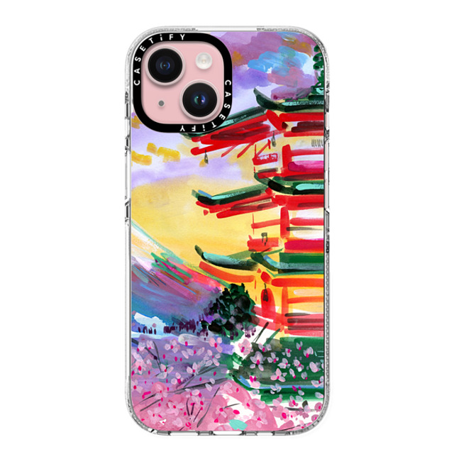 Travel Write Draw x CASETiFY iPhone 15 Case Travel,Fine Art Clear Clear Case MagSafe Compatible Mount Fuji at Dawn Mother's Day Travel Write Draw x CASETiFY iPhone 15 Case Travel,Fine Art Clear Clear Case MagSafe Compatible Mount Fuji at Dawn Mother's Day