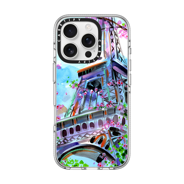 Travel Write Draw x CASETiFY iPhone 16 Pro Case Travel,Fine Art Clear Impact Clear Case MagSafe Compatible Paris Au Printemps Travel Write Draw x CASETiFY iPhone 16 Pro Case Travel,Fine Art Clear Impact Clear Case MagSafe Compatible Paris Au Printemps