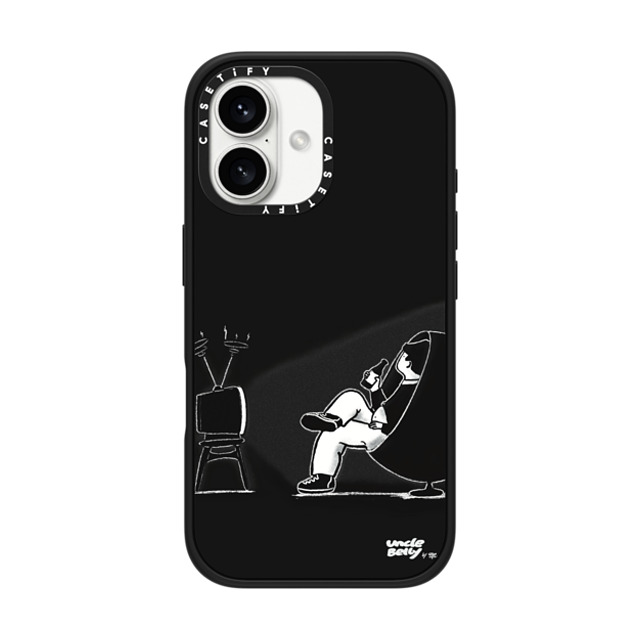 Sean Tnyu x CASETiFY iPhone 16 ケース Cartoon,Emerging マットブラック インパクトケース MagSafe対応 party Father's Day Sean Tnyu x CASETiFY iPhone 16 ケース Cartoon,Emerging マットブラック インパクトケース MagSafe対応 party Father's Day