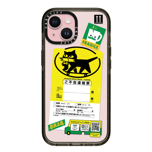 FORLEE BEAN x CASETiFY iPhone 15 Case Black Impact Case MagSafe Compatible Delivery Form Mother's Day FORLEE BEAN x CASETiFY iPhone 15 Case Black Impact Case MagSafe Compatible Delivery Form Mother's Day