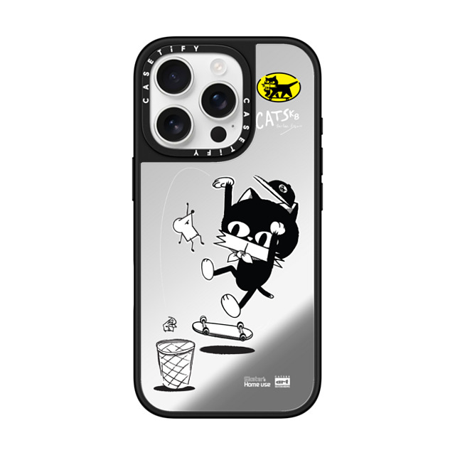 FORLEE BEAN x CASETiFY iPhone 16 Pro Case Silver on Black ミラーケース MagSafe対応 Fadeaway Back to School FORLEE BEAN x CASETiFY iPhone 16 Pro Case Silver on Black ミラーケース MagSafe対応 Fadeaway Back to School