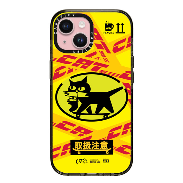 FORLEE BEAN x CASETiFY iPhone 15 Case Black インパクトケース MagSafe対応 CATSK8 Father's Day FORLEE BEAN x CASETiFY iPhone 15 Case Black インパクトケース MagSafe対応 CATSK8 Father's Day