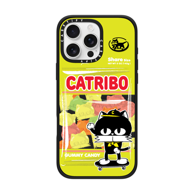 FORLEE BEAN x CASETiFY iPhone 16 Pro Max Case Cat,Animal マットブラック インパクトケース MagSafe対応 CATRIBO Mother's Day FORLEE BEAN x CASETiFY iPhone 16 Pro Max Case Cat,Animal マットブラック インパクトケース MagSafe対応 CATRIBO Mother's Day
