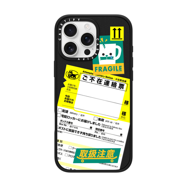 FORLEE BEAN x CASETiFY iPhone 16 Pro Max ケース Sticker,Cat マットブラック インパクトケース MagSafe対応 CATSK8 DELIVERY Back to School FORLEE BEAN x CASETiFY iPhone 16 Pro Max ケース Sticker,Cat マットブラック インパクトケース MagSafe対応 CATSK8 DELIVERY Back to School