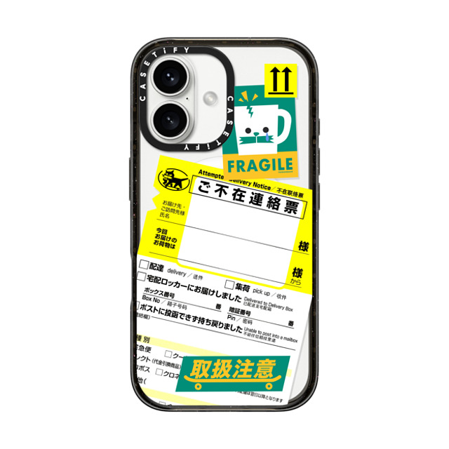 FORLEE BEAN x CASETiFY iPhone 16 ケース Sticker,Cat ブラック インパクトケース MagSafe対応 CATSK8 DELIVERY Back to School FORLEE BEAN x CASETiFY iPhone 16 ケース Sticker,Cat ブラック インパクトケース MagSafe対応 CATSK8 DELIVERY Back to School