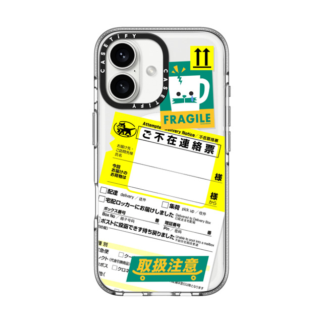 FORLEE BEAN x CASETiFY iPhone 16 ケース Sticker,Cat クリア クリア ケース MagSafe対応 CATSK8 DELIVERY Back to School FORLEE BEAN x CASETiFY iPhone 16 ケース Sticker,Cat クリア クリア ケース MagSafe対応 CATSK8 DELIVERY Back to School