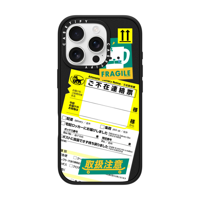 FORLEE BEAN x CASETiFY iPhone 16 Pro ケース Sticker,Cat マットブラック インパクトケース MagSafe対応 CATSK8 DELIVERY Back to School FORLEE BEAN x CASETiFY iPhone 16 Pro ケース Sticker,Cat マットブラック インパクトケース MagSafe対応 CATSK8 DELIVERY Back to School