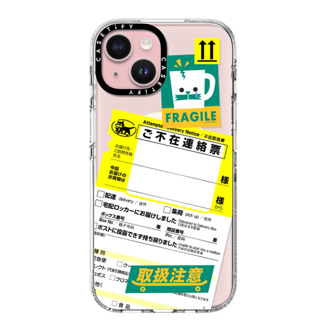 FORLEE BEAN x CASETiFY iPhone 15 ケース Sticker,Cat クリア クリア ケース MagSafe対応 CATSK8 DELIVERY Back to School FORLEE BEAN x CASETiFY iPhone 15 ケース Sticker,Cat クリア クリア ケース MagSafe対応 CATSK8 DELIVERY Back to School
