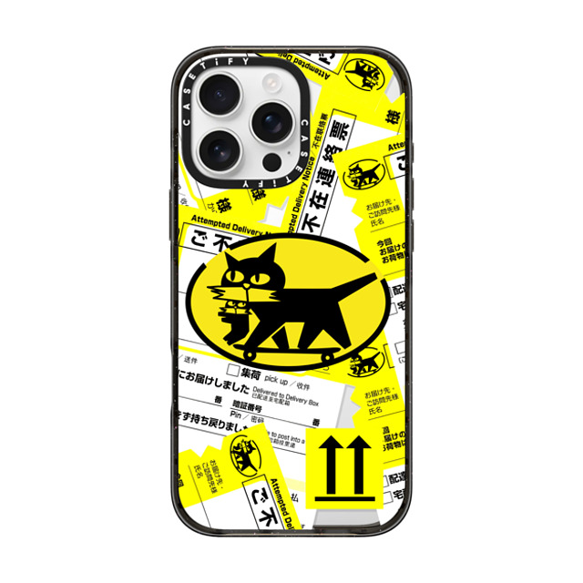 FORLEE BEAN x CASETiFY iPhone 16 Pro Max ケース Cat,Animal ブラック インパクトケース CATSK8 DELIVERY Father's Day FORLEE BEAN x CASETiFY iPhone 16 Pro Max ケース Cat,Animal ブラック インパクトケース CATSK8 DELIVERY Father's Day