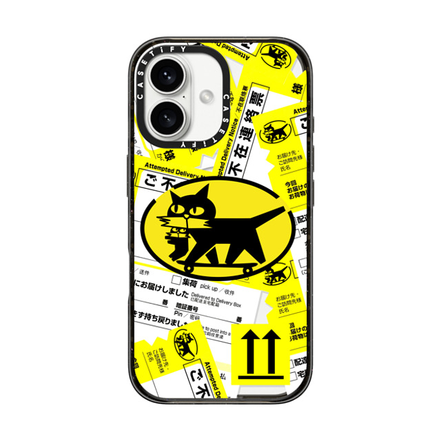 FORLEE BEAN x CASETiFY iPhone 16 ケース Cat,Animal ブラック インパクトケース MagSafe対応 CATSK8 DELIVERY Father's Day FORLEE BEAN x CASETiFY iPhone 16 ケース Cat,Animal ブラック インパクトケース MagSafe対応 CATSK8 DELIVERY Father's Day