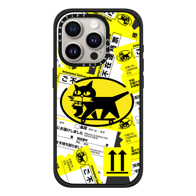 FORLEE BEAN x CASETiFY iPhone 15 Pro Case Cat,Animal Matte Black Impact Case MagSafe Compatible CATSK8 DELIVERY Back to School FORLEE BEAN x CASETiFY iPhone 15 Pro Case Cat,Animal Matte Black Impact Case MagSafe Compatible CATSK8 DELIVERY Back to School