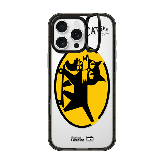 FORLEE BEAN x CASETiFY iPhone 16 Pro Max ケース Cat,Animal ブラック インパクトリングスタンドケース MagSafe対応 Catsk8 Delivery Service Father's Day FORLEE BEAN x CASETiFY iPhone 16 Pro Max ケース Cat,Animal ブラック インパクトリングスタンドケース MagSafe対応 Catsk8 Delivery Service Father's Day